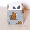 JERSEY Bezug Leopard, passend für Toniebox