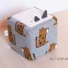 JERSEY Bezug Leopard, passend für Toniebox