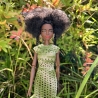 Kleid für Puppen (Barbie, Steffi), grün