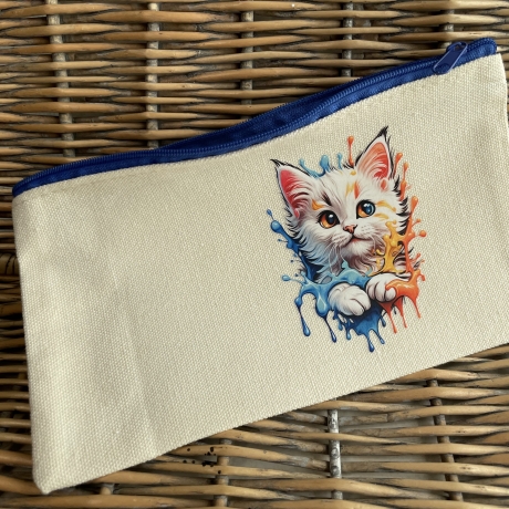 Federmäppchen - Stiftetasche - Krimskramstasche - Kätzchen