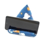 Handysitzsack Blau mit Katzenmotiv – Smartphonehalter Baumwolle