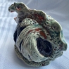 Ceramic light ball with dragons