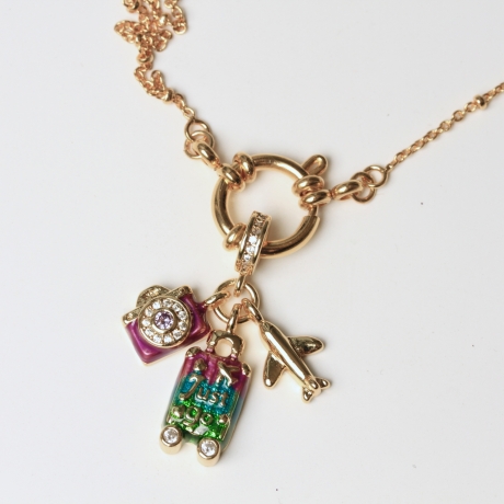 KettenKette Sommer Charm Halskette perfektes Geschenk