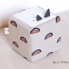 JERSEY Bezug Regenbogen, passend für Toniebox