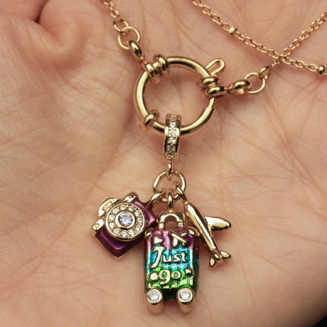 KettenKette Sommer Charm Halskette perfektes Geschenk