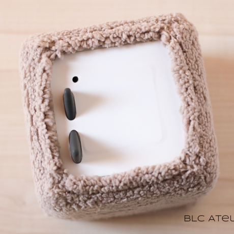 TEDDY PLÜSCH Dunkelbeige, Personalisierung, passend für Toniebox