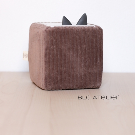 CORD JERSEY Bezug Taupe, passend für Toniebox