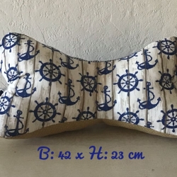 Leseknochen Nackenkissen Lagerungskissen Unikate maritime Motive