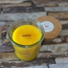 Kniesterkerze aus reinem Bienewachs in Weck®-Glas -290S