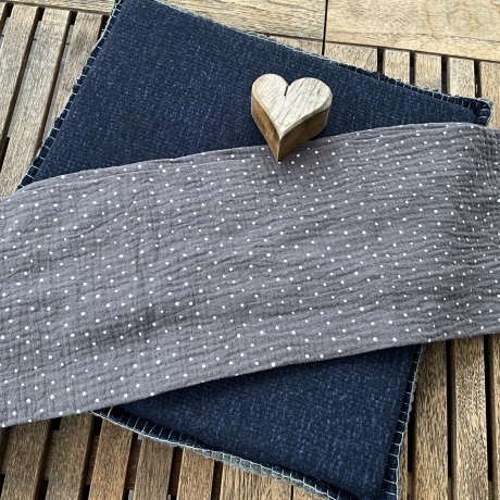 Loopschal aus Musselin - Schal - Halssocke - Schlauchschal