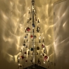Weihnachtsbaum handgefertigt aus Holz und Metall 230 cm hoch 