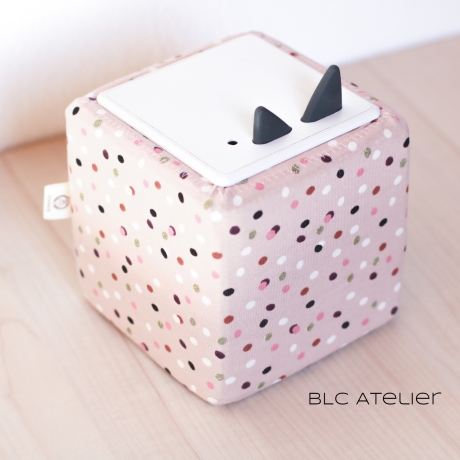 JERSEY Bezug DOTS Glitzer, passend für Toniebox
