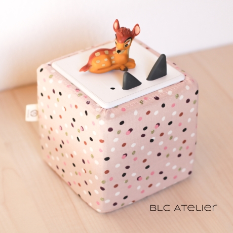JERSEY Bezug DOTS Glitzer, passend für Toniebox