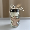 Kerzen im Glas zum Advent