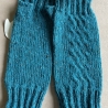 Handgestrickte Handstulpen, Armstulpen, Handschuhe, Fingerlos