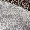 Musselin Leo beige braun Double Slub Meltem Swafing
