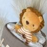 Windeltorte Safari in gelb und grün zur Babyparty oder Geburt