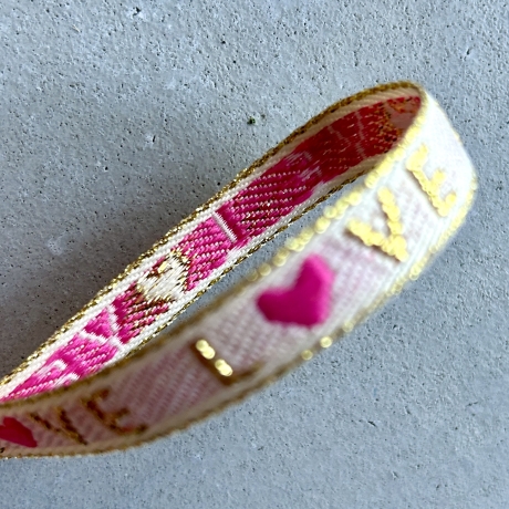 Armband Stoff Muttertag Hochzeit 