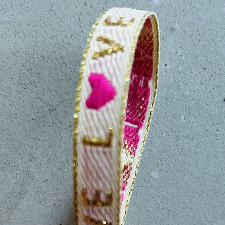 Armband Stoff Muttertag Hochzeit 
