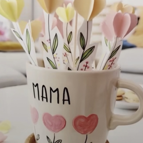 Muttertag Tasse Grußkarte