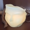 Handmade Gesichter-Vase aus Resin Dekoration im modernen Design