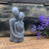 Handgefertigtes Liebespaar aus Stein/Sand/Glas/Harz 