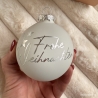 Weihnachtskugel Frohe Weihnachten
