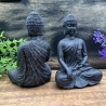 Handgefertigte Buddha Figur aus Naturstein/Sand/Harz