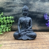 Handgefertigte Buddha Figur aus Naturstein/Sand/Harz