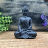 Handgefertigte Buddha Figur aus Naturstein/Sand/Harz