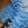 Seepferdchen Deko Neu Handmade Resin maritim blau weiß 