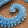 Seepferdchen Deko Neu Handmade Resin maritim blau weiß 