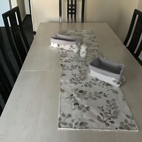 2er Set Utensilo Aufbewahrung Geschenk Unikat - Blätter