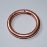 Rundkarabiner rosegold 53 mm / 40 mm kupferrot Taschenring