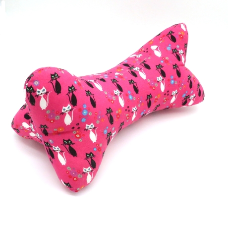 Leseknochen Pink für Katzenfans 