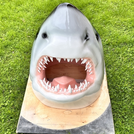 Großer Haikopf, beeindruckende Dekoration. 82 cm.