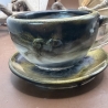 Teelichthalter Kaffeetasse Neu Resin meliert 