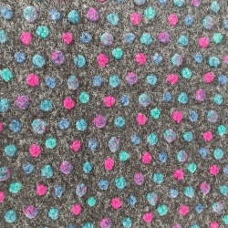 Musterwalk Kochwolle ital.Walkstoff mit erhabenem Muster Walklode