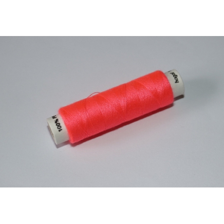 2x Nähgarn neonpink heller Ton 100 m  - 120 Stärke Garn