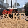 3D Schriftzug Grillecke als Deko zum hinstellen, personalisierbar