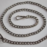 Taschenkette silber inkl. Karabinerhaken 90 cm RESTMENGE