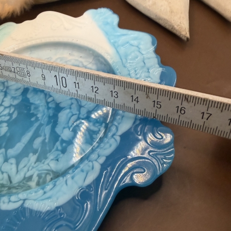 Deko/Aufbewahrung Teller Handmade Neu Resin 16 cm Durchmesser 