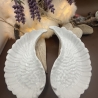Schälchen Engelsflügel Handemade Neu Resin 13 cm lang 
