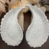 Schälchen Engelsflügel Handemade Neu Resin 13 cm lang 