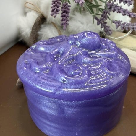 Schmuck Deko Dose Neu Resin Oktopus Handmade 