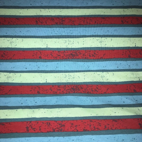 Jersey Blockstreifen Baumwolljersey Kinderjersey Stoff