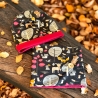 Mütze und Loop Set Kinder Waldtiere Herbst Mütze Jersey Halssocke