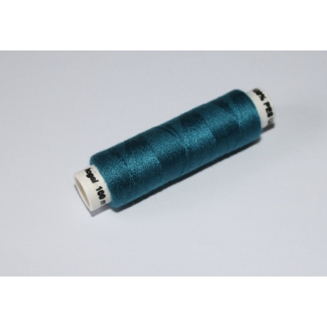 2x Nähgarn petrol 100 m - Polyester Garn blau-grün LETZTE