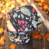 Mütze und Loop Set Kinder Waldtiere Herbst Mütze Jersey Halssocke