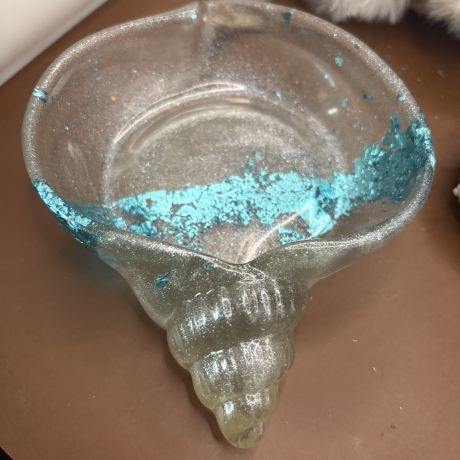 Seifenschale Ablage Handmade Neu Resin maritim 